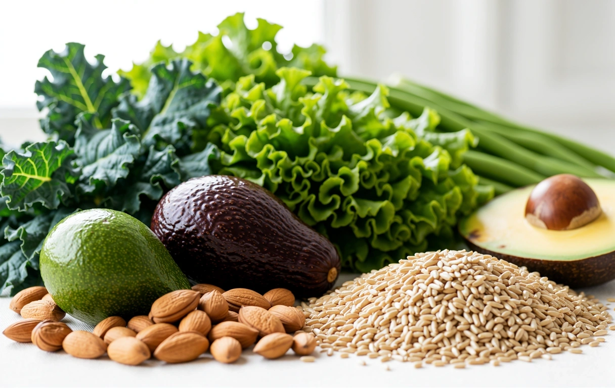 Frische gesunde Zutaten